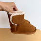 Tan Velcro Boots / Size 7 toddler
