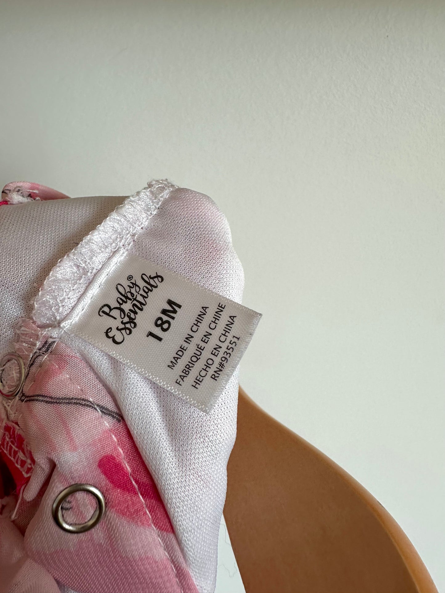 Flamingo Flowy Bodysuit / 18m