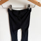 Black Ribbed Pants / 12-18m
