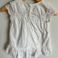 White Embroidery Detail Dress / 18-24m