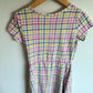 Colored Checked Dress / 7-8 years (m)