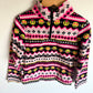 Face Emoji Half Zip Sweater / 5-6 years (sm)