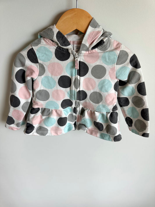 Dot Pattern Hoodie / 24m