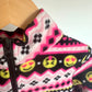 Face Emoji Half Zip Sweater / 5-6 years (sm)