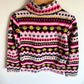 Face Emoji Half Zip Sweater / 5-6 years (sm)