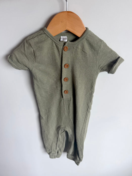 Sage Green Jumpsuit / 12m
