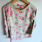 Pink Flower Tunic Sweater / 6 years