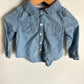 Chambray Button Up Top / 18-24m