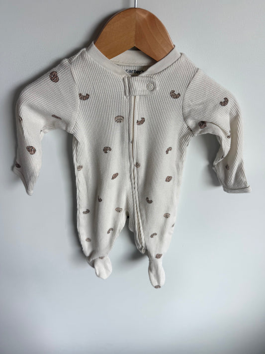 Pastries 2 Way Zipper Sleeper / 0m