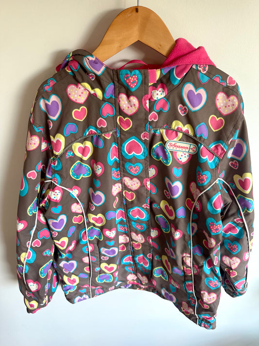 Heart Pattern Jacket / 10-12 years (xlg)