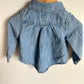 Chambray Button Up Top / 18-24m