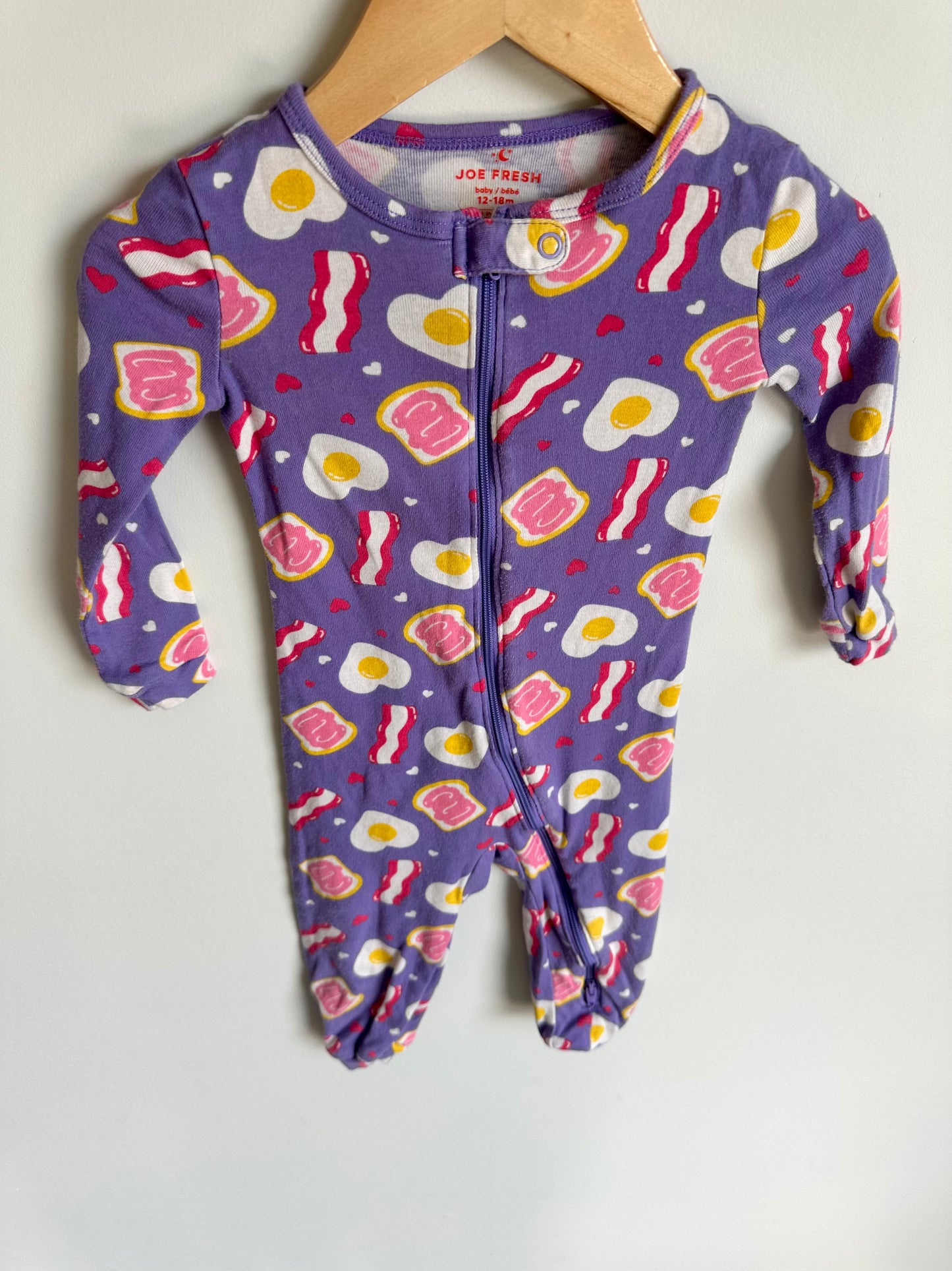 Egg, Bacon, Toast Sleeper / 12-18m