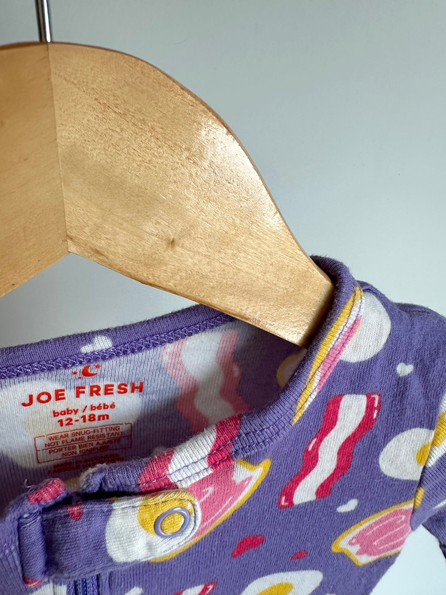 Egg, Bacon, Toast Sleeper / 12-18m