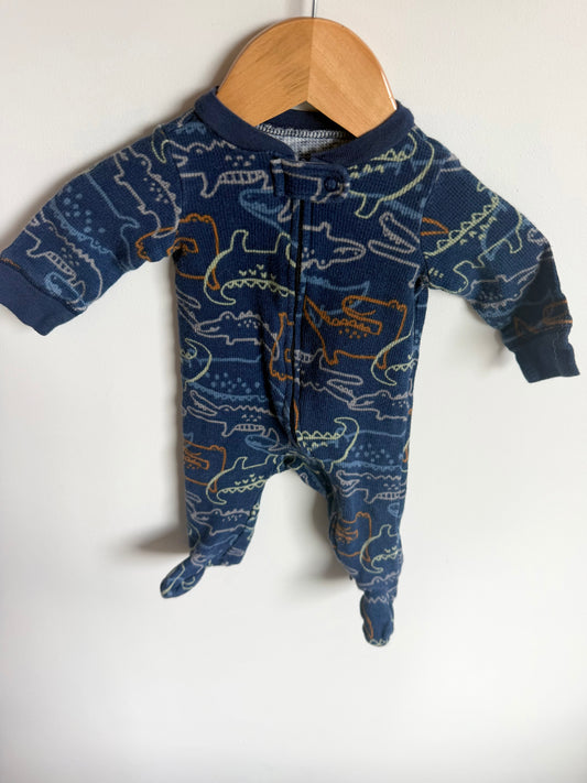 Blue Alligator Sleeper / 3m