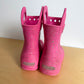 Crocs Sparkly Pink Boots / Size 8 Toddler
