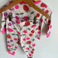 Fruit Pj's With Pink Trim / 12-18m