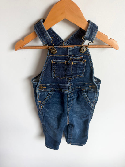 Gap Blue Jean Overalls Pants / 6-12m
