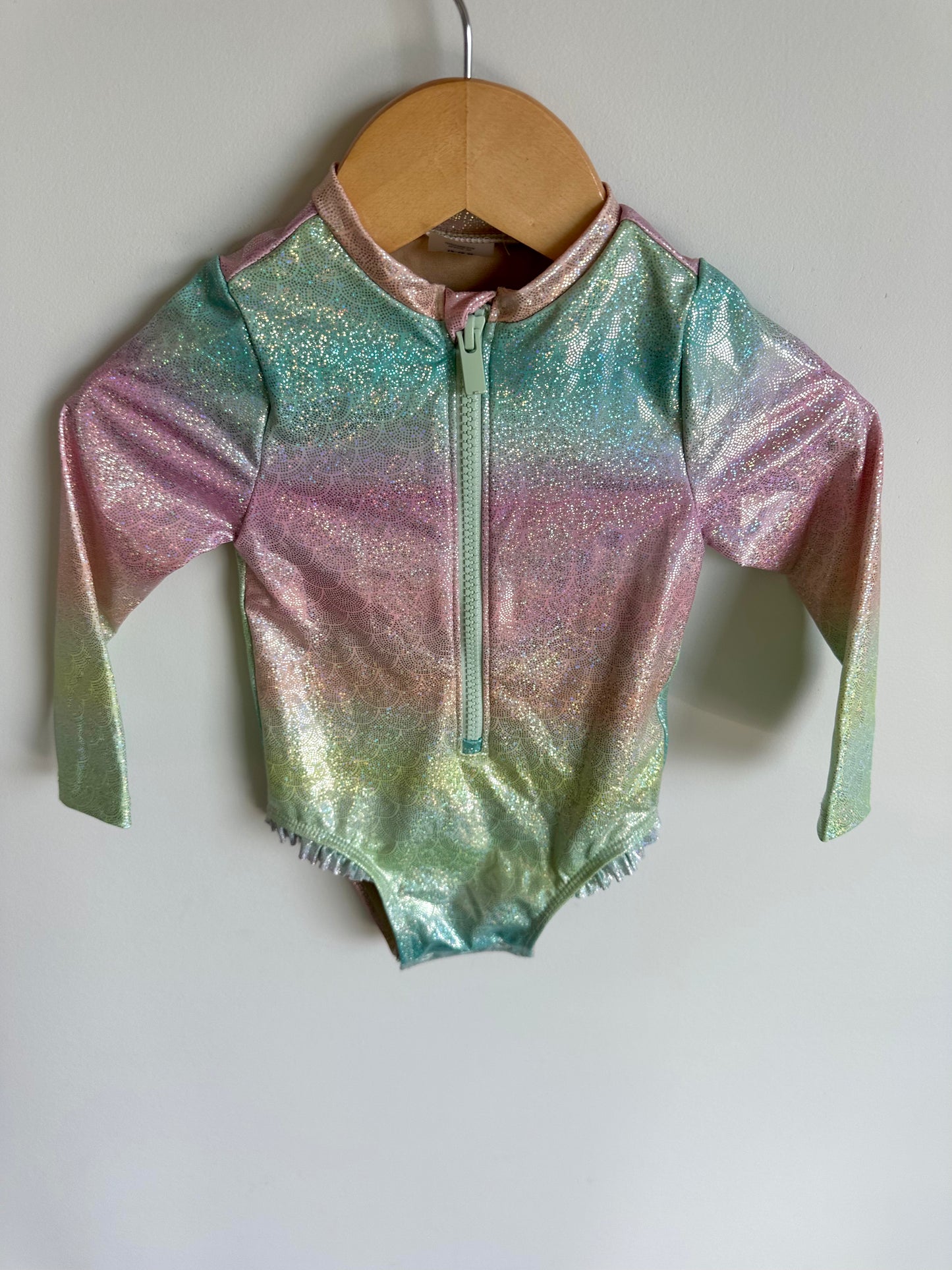 Shimmer Ombre Mermaid Swimsuit / 12-18m