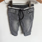 Tapered Grey Drawstring Pants / 3-6m?