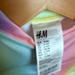H&M Pastel Long Sleeve Zip Swimsuit / 6-12m