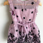 Formal Blush Dress with Black Details / 4T