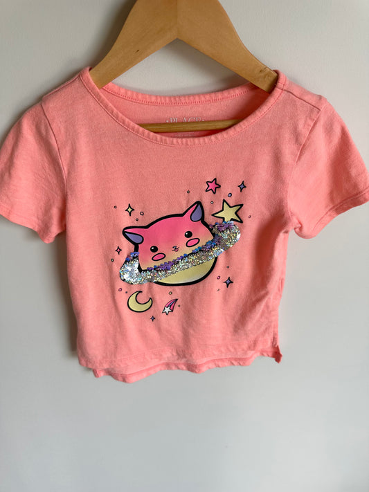 Cat Planet T-Shirt  / 4T