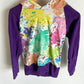 Watercolor Splash Hoodie / 3-5T