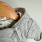 Grey Hood Bunting Suit / 3-6m