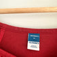 Red Flowy Maternity Top / XL