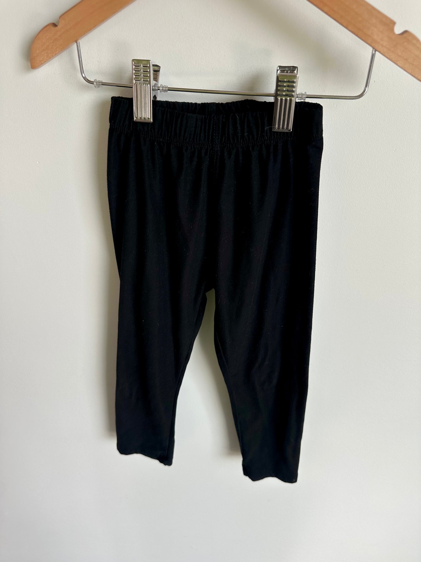 Black Soft Leggings / 2-3T