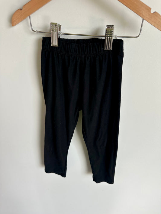 Black Soft Leggings / 2-3T