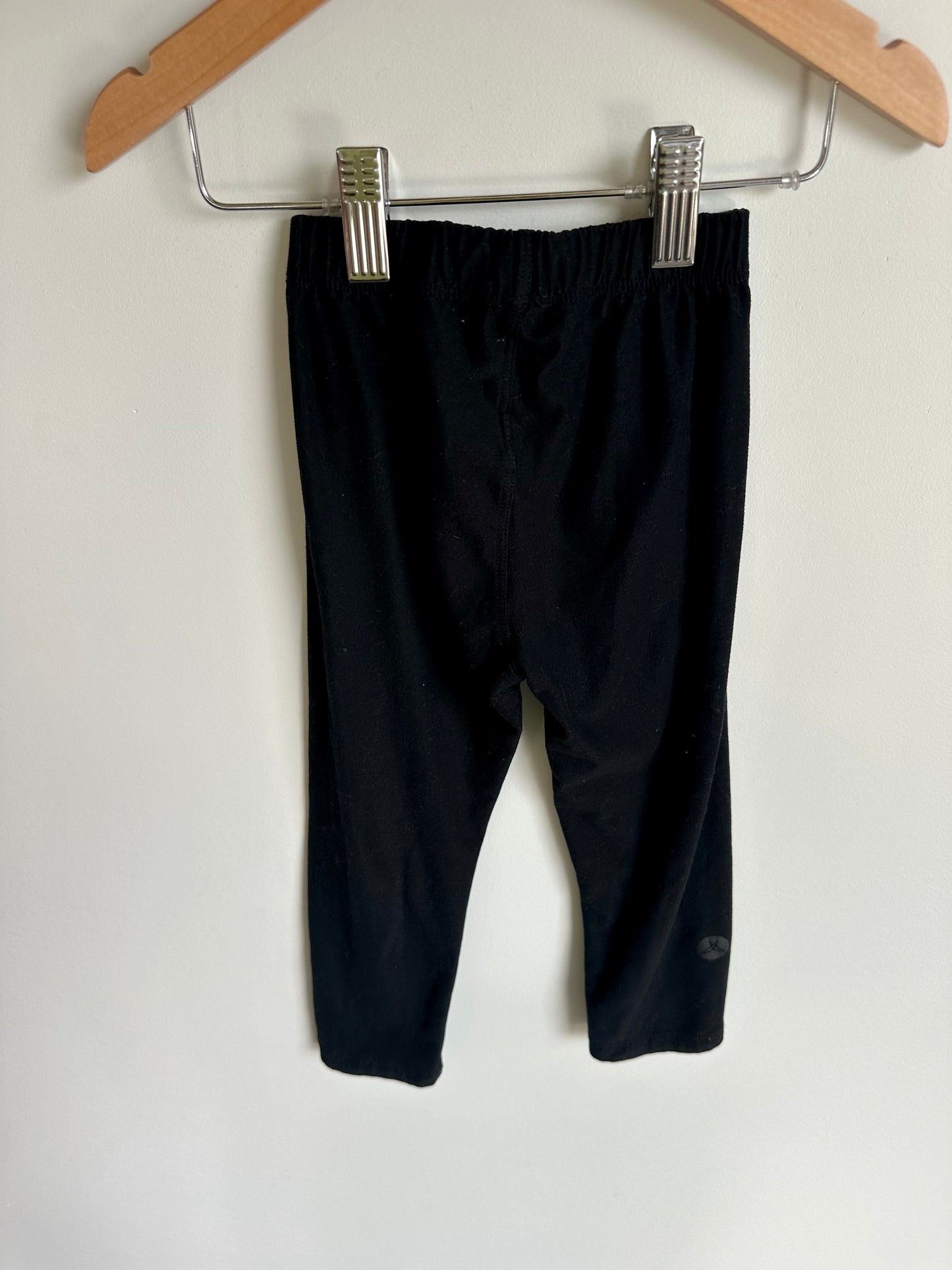 Black Soft Leggings / 2-3T