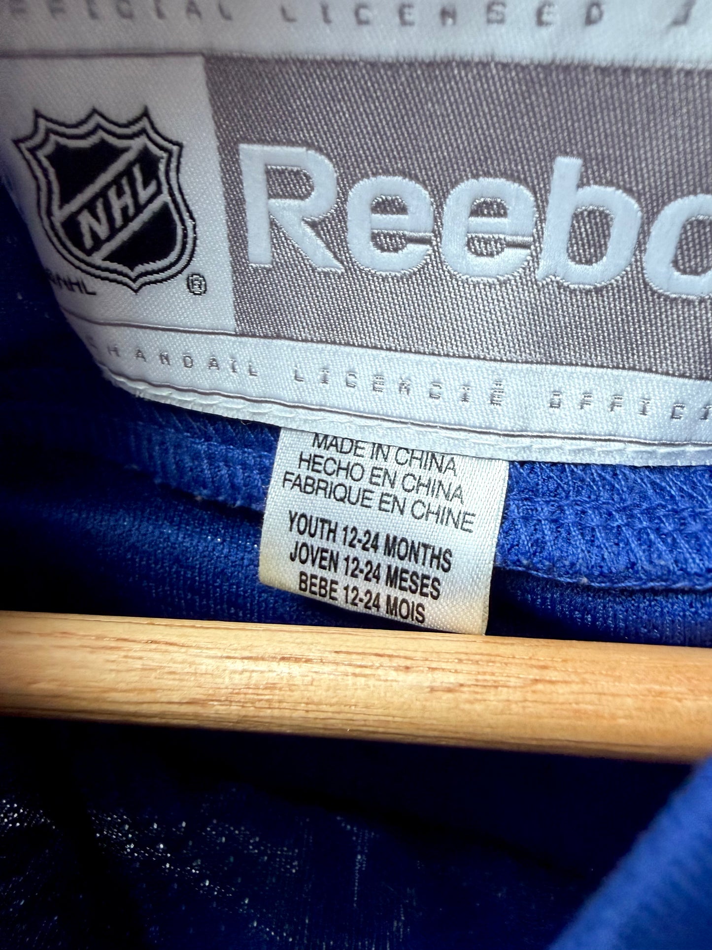 Canucks Vancouver Jersey / 12-24m