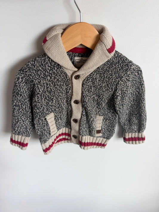 Roots Cabin Sweater / 12-18m
