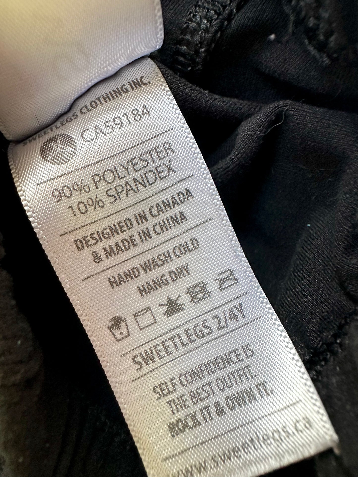 Black Soft Leggings / 2-3T