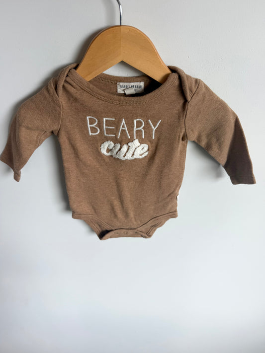 Beary Cute Bodysuit / 6-9m