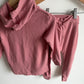 Canada Made Bamboo Pink Hoodie + Pants Set / 2-3T