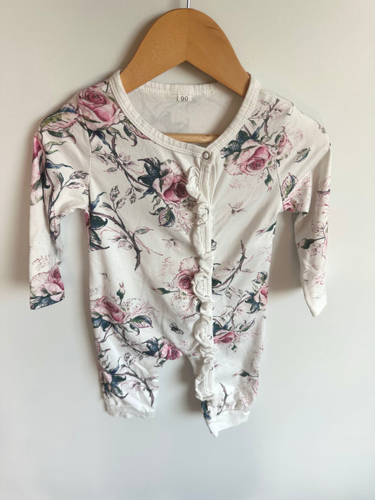 Rose Snap Sleeper / 18-24m