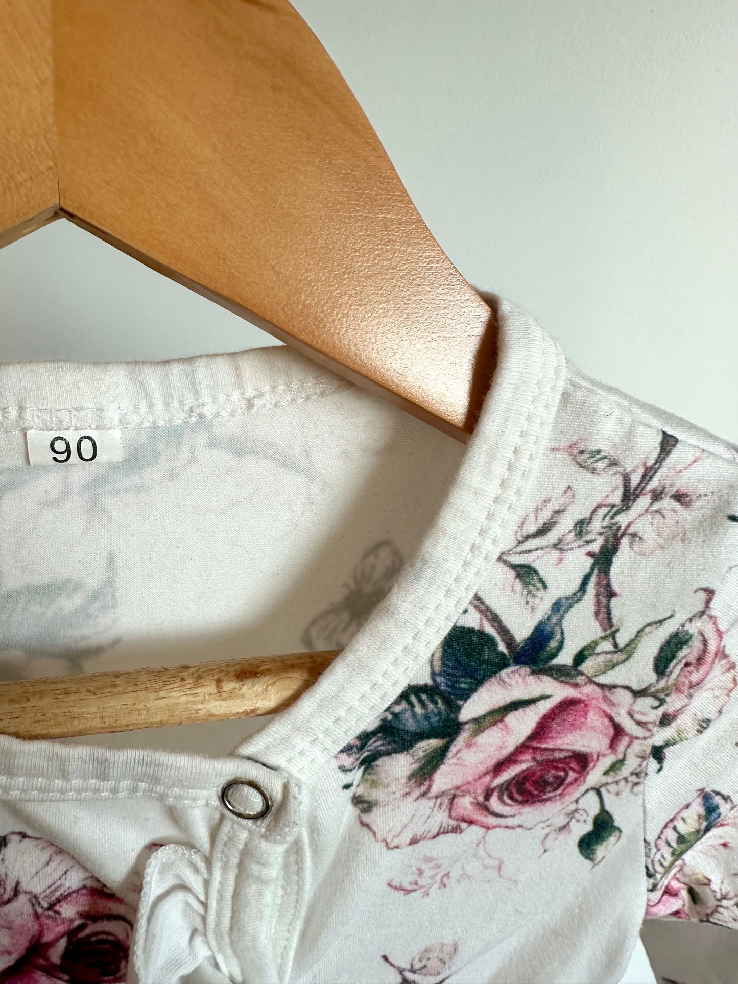 Rose Snap Sleeper / 18-24m