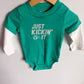 Just Kickin' It Bodysuit / 12m