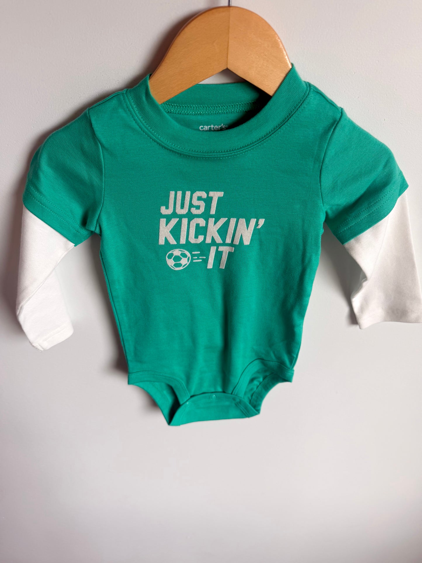Just Kickin' It Bodysuit / 12m