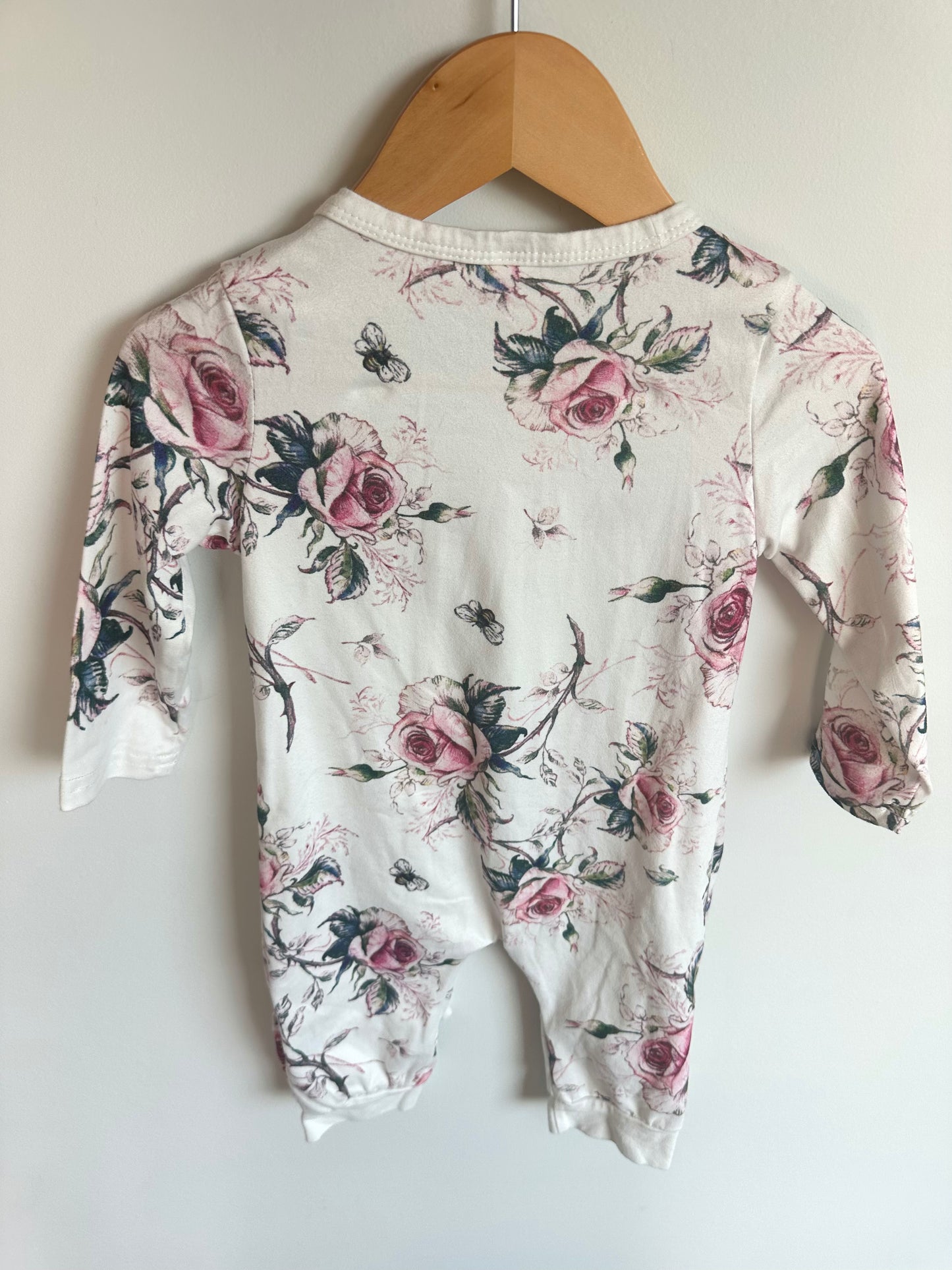 Rose Snap Sleeper / 18-24m