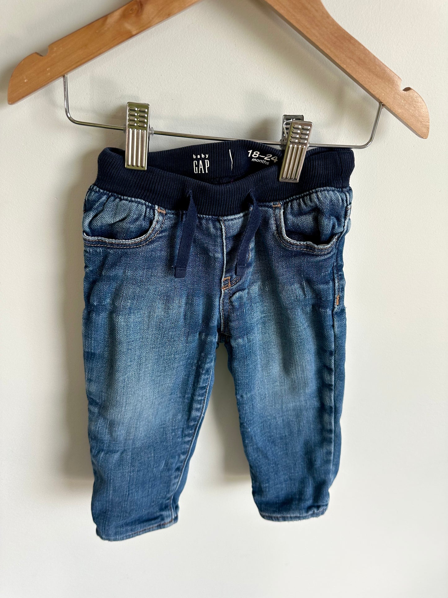 Gap Fleece Lined Jeans / 18-24m