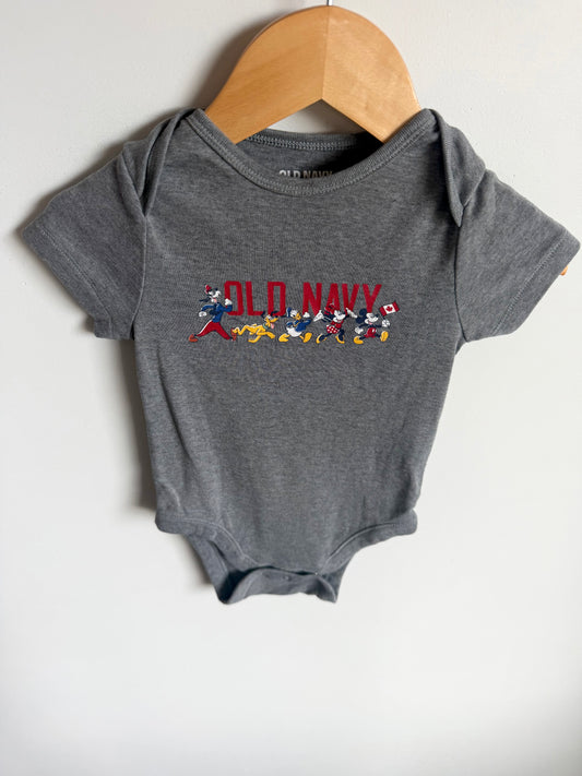 Mickey Mouse Canada Bodysuit / 12-18m