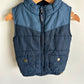 Blue Tones Puffer Vest / 24m