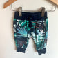 Bonds Turquoise Tropical Plant Pants / 3-6m?