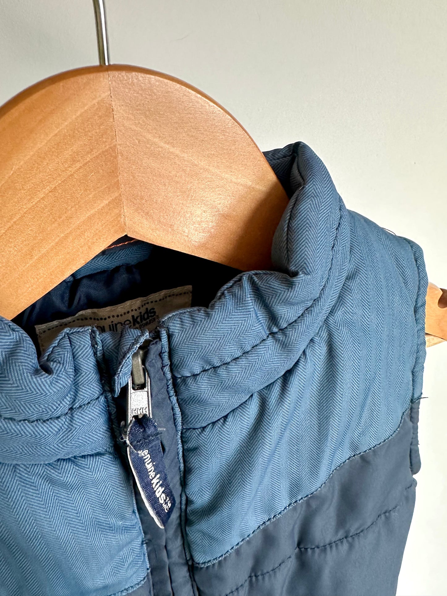 Blue Tones Puffer Vest / 24m