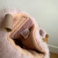 Shiny Pink Pom Pom Shoes / Size 3 Infant