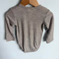 Merino Wool Taupe Bodysuit (With tags) / 12-18m