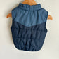 Blue Tones Puffer Vest / 24m